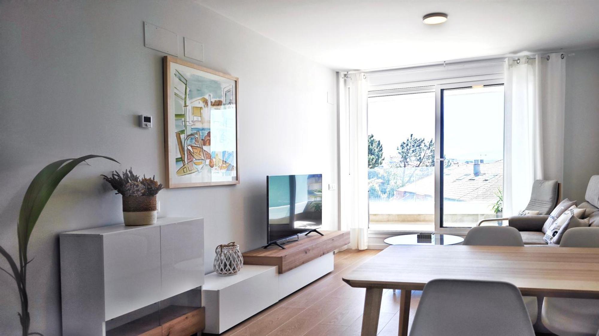 Desconectaengalicia Apartamento Zoo Con Piscina Y Vistas Al Mar A 150 Metros De Silgar Саншеншо Екстер'єр фото