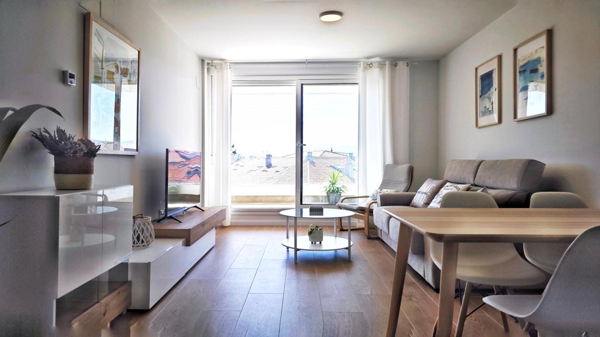 Desconectaengalicia Apartamento Zoo Con Piscina Y Vistas Al Mar A 150 Metros De Silgar Саншеншо Екстер'єр фото
