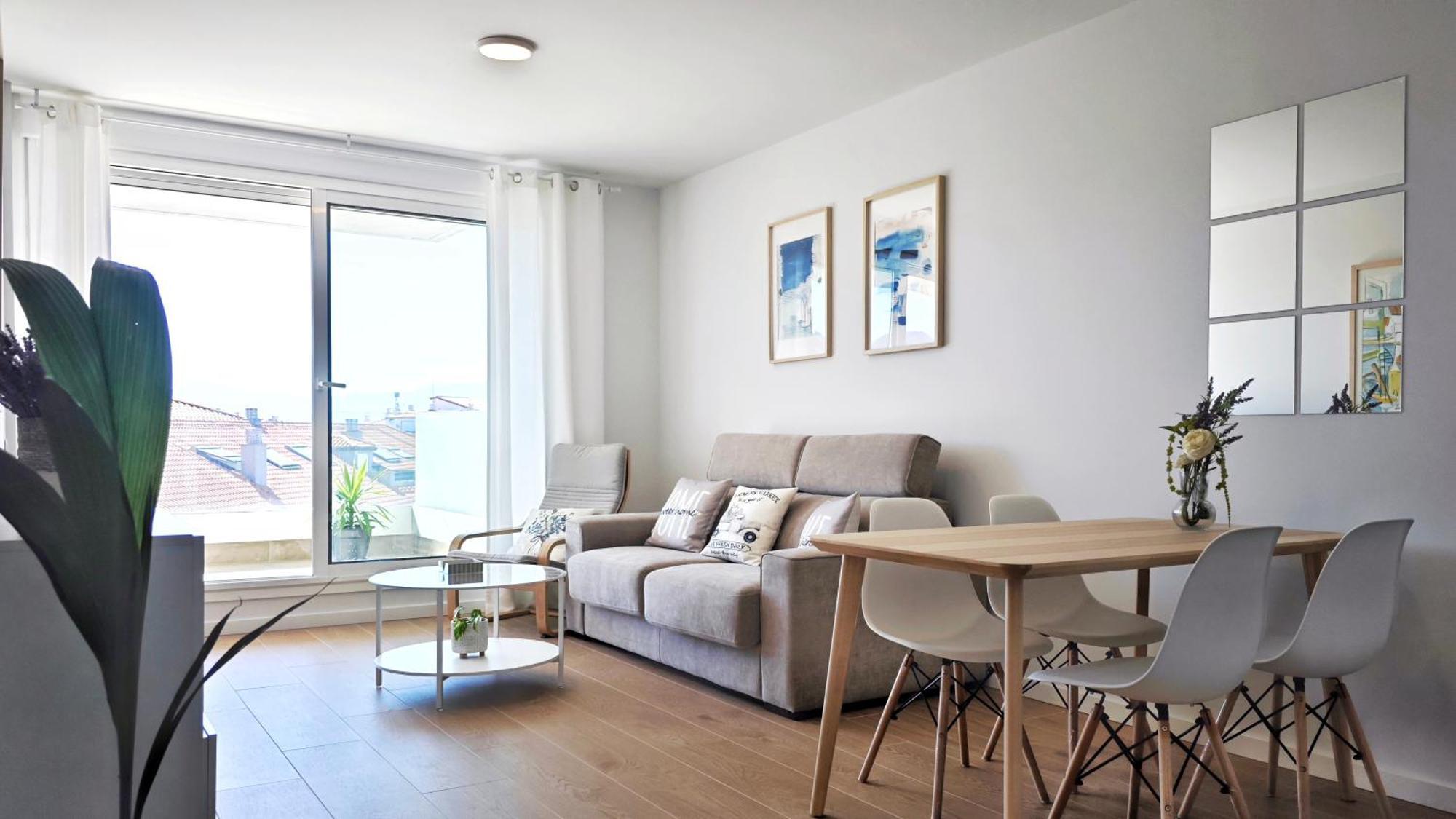 Desconectaengalicia Apartamento Zoo Con Piscina Y Vistas Al Mar A 150 Metros De Silgar Саншеншо Екстер'єр фото