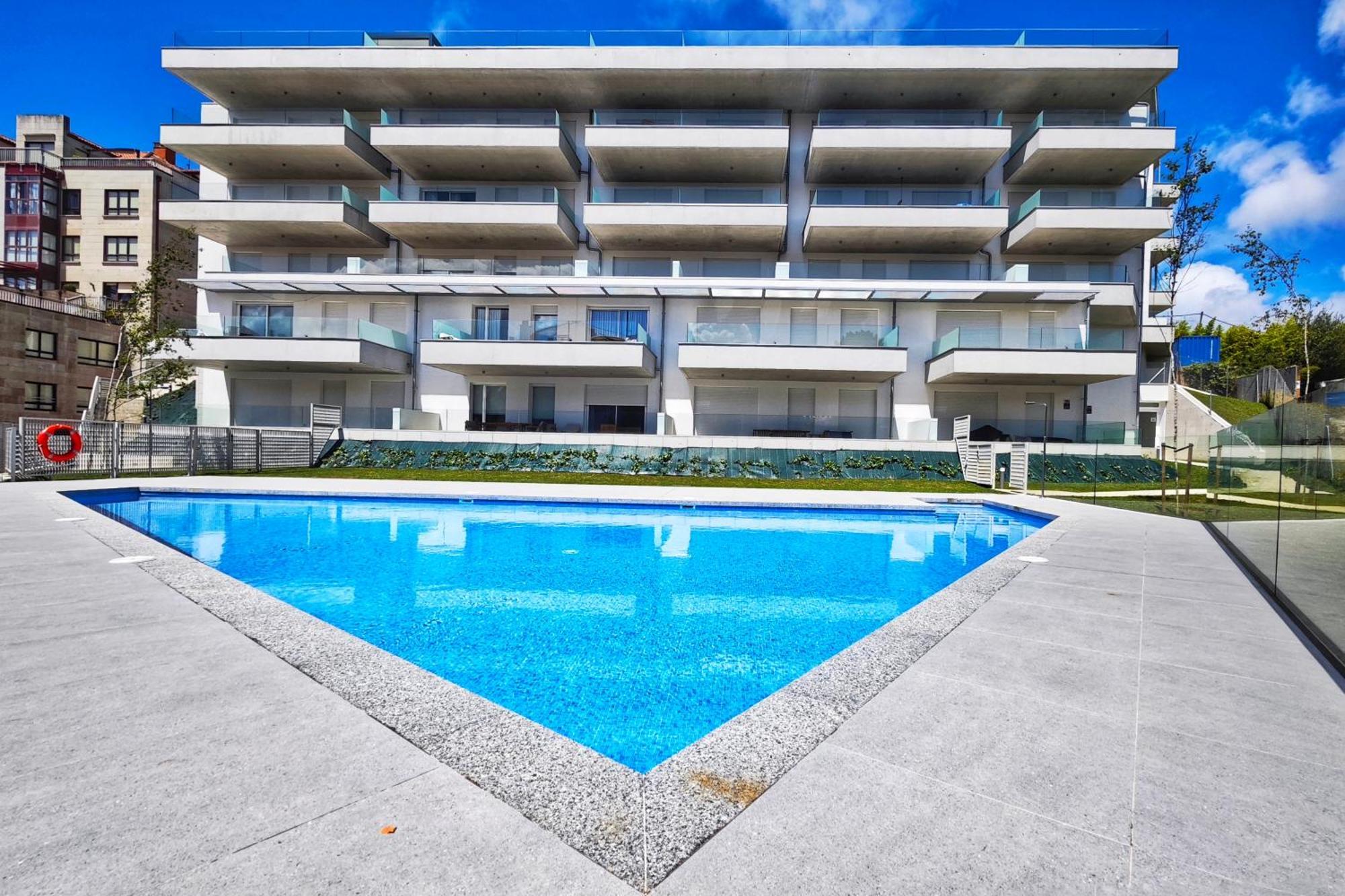 Desconectaengalicia Apartamento Zoo Con Piscina Y Vistas Al Mar A 150 Metros De Silgar Саншеншо Екстер'єр фото
